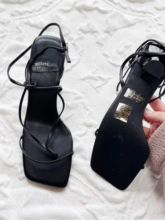 Jeffrey Campbell Fluxx Sandal Size 6.5 - Picture 7 of 8